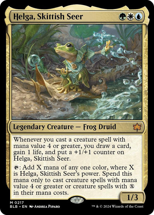 Helga Skittish Seer (217) [BLB]