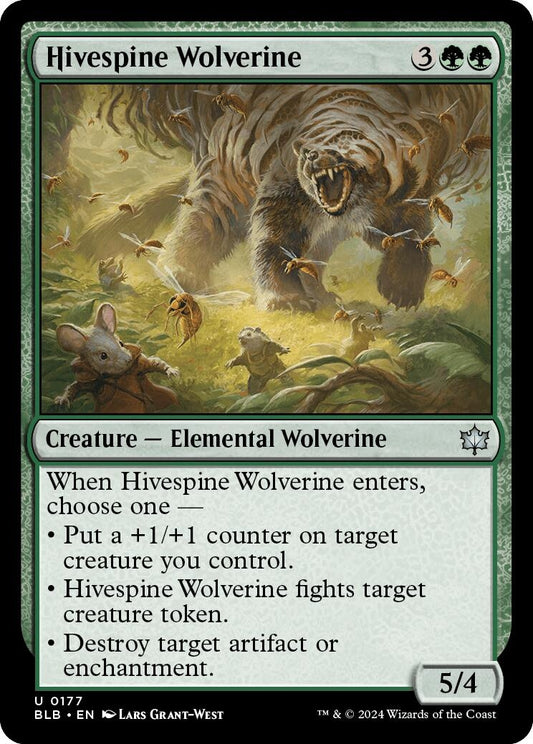 Hivespine Wolverine (177) [BLB]