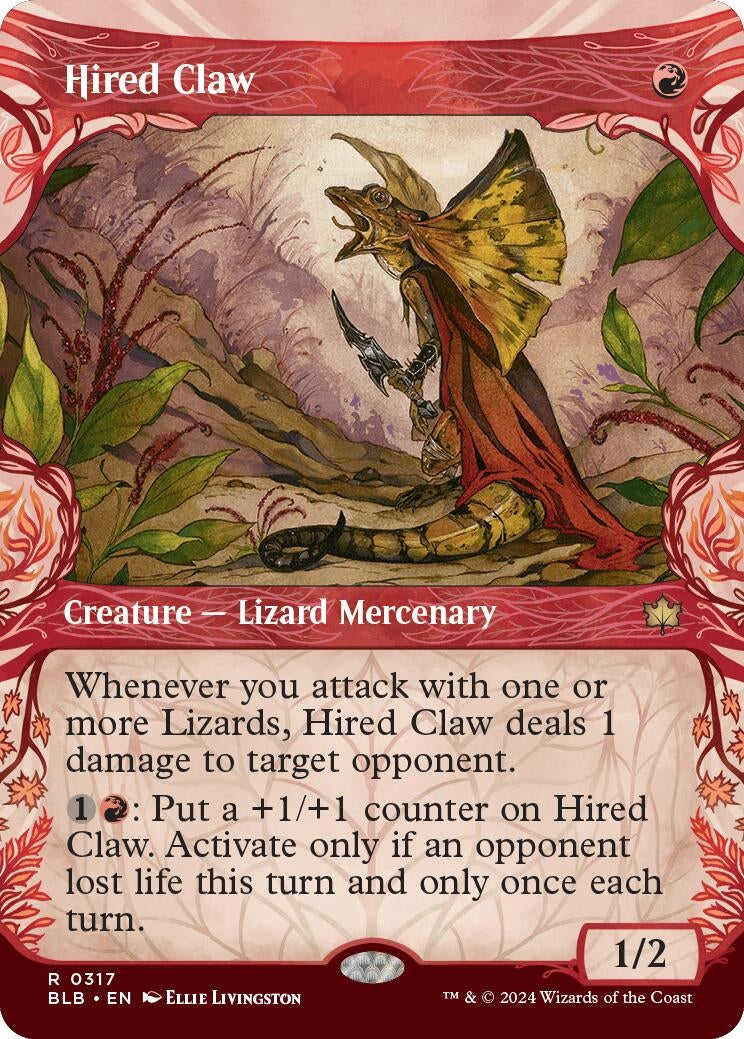 Hired Claw (Showcase) (317) [BLB]