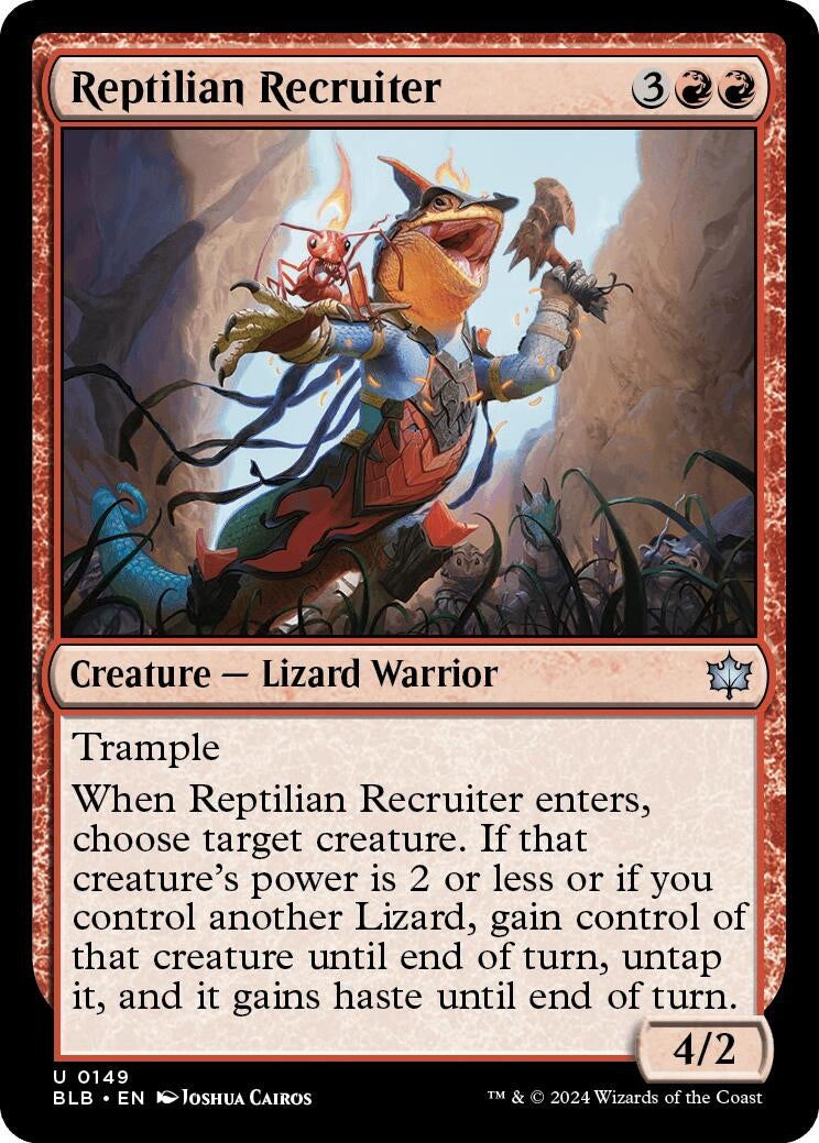 Reptilian Recruiter (149) [BLB]