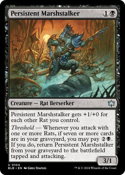 Persistent Marshstalker (104) [BLB]