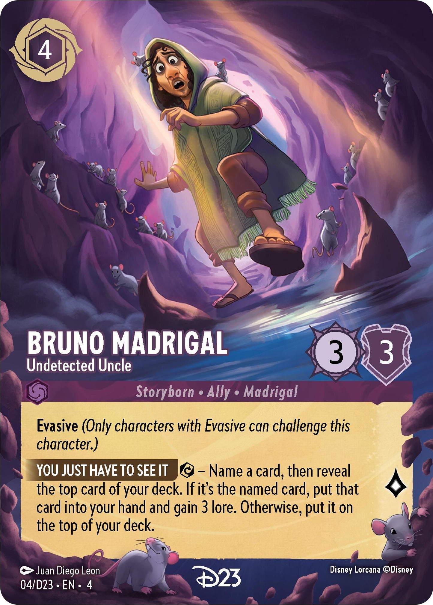 Bruno Madrigal Undetected Uncle (4) [D23]