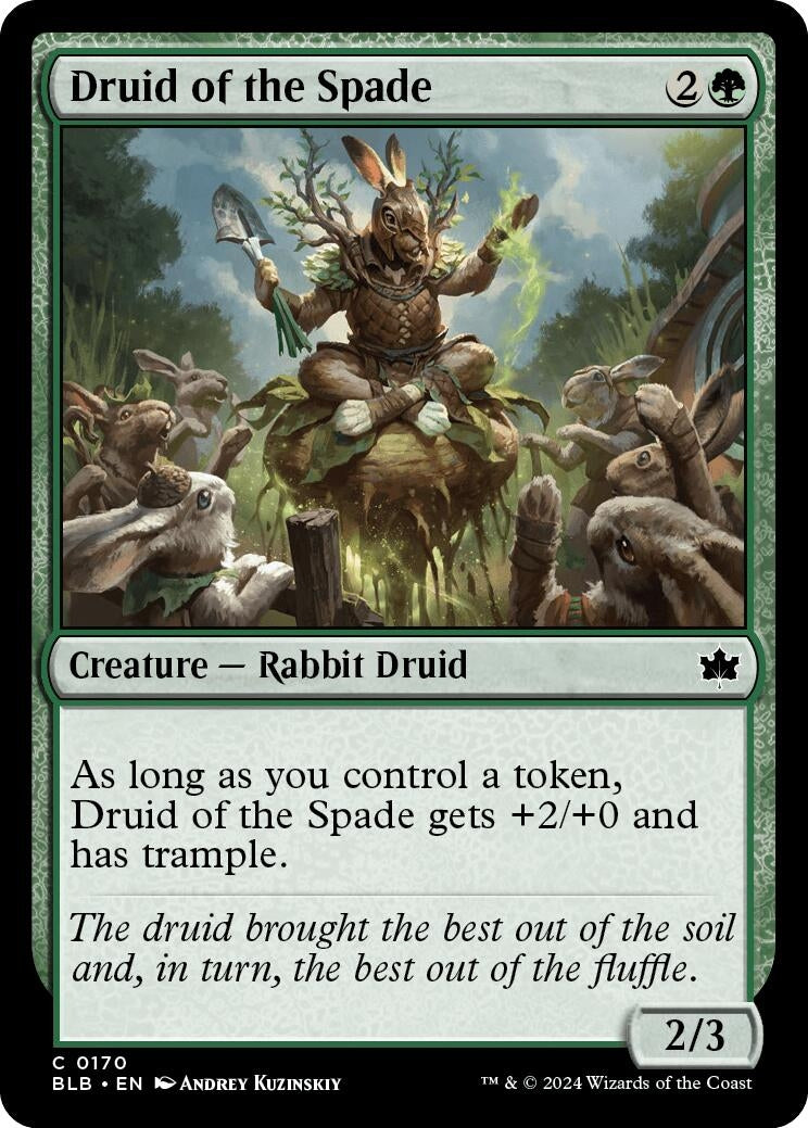 Druid of the Spade (170) [BLB]