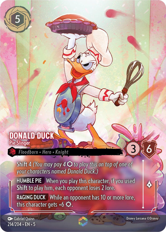 Donald Duck Pie Slinger Enchanted (214/204) [5]