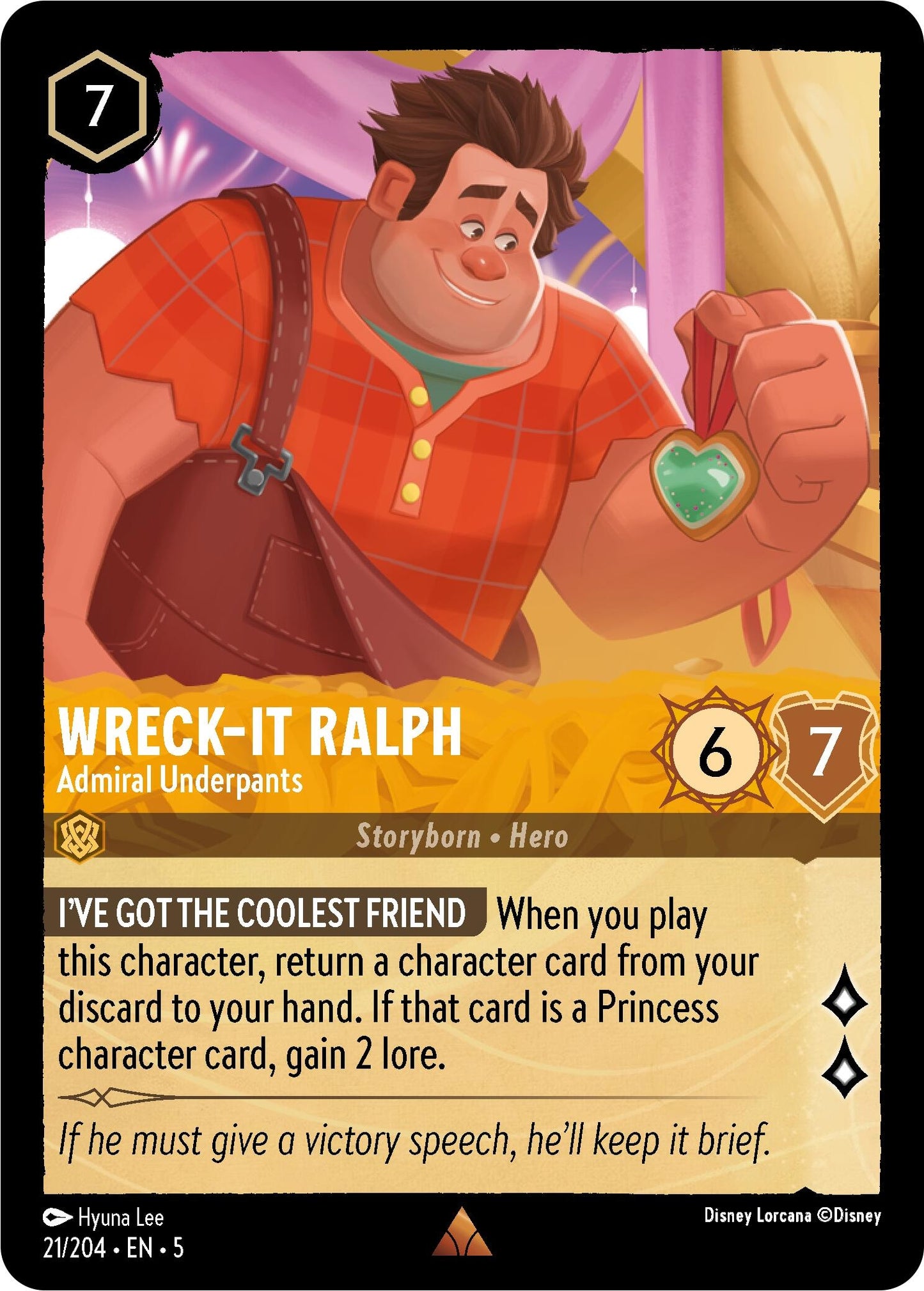 Wreck It Ralph Admiral Underpants (21/204) [5]