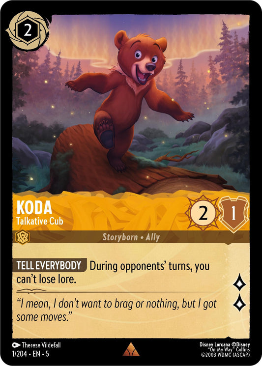 Koda Talkative Cub (1/204) [5]