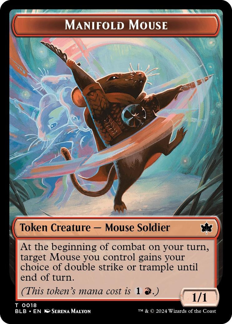 Manifold Mouse Token (18) [BLB]