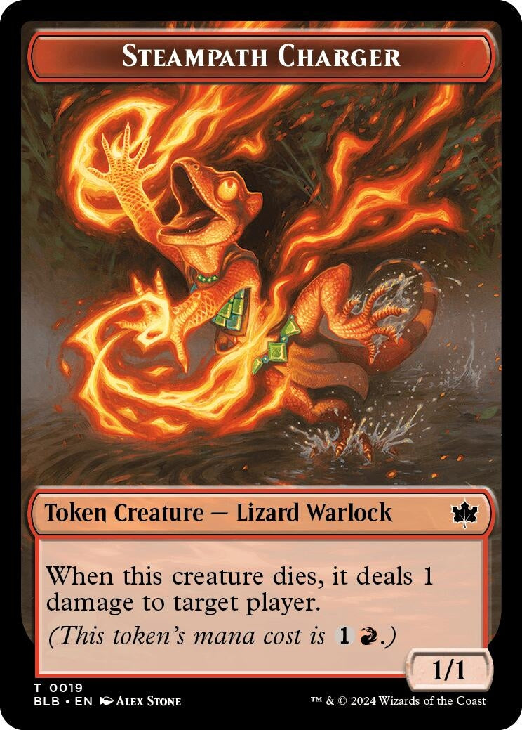 Steampath Charger Token (19) [BLB]