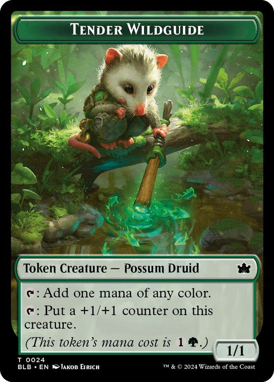 Tender Wildguide Token (24) [BLB]