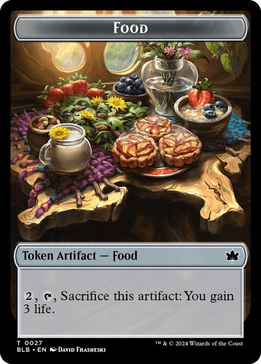 Food Pawpatch Recruit Double Sided Token (27 // 21) [BLB]