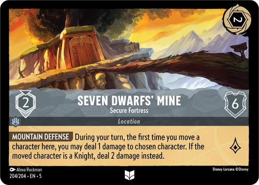 Seven Dwarfs Mine Secure Fortress (204/204) [5]