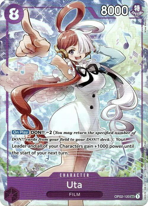 Uta OP02 120 Premium Card Collection Uta (OP02-120) [OP-PR]