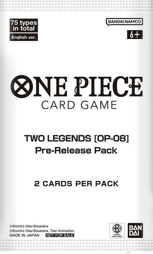 Two Legends Pre Release Pack [OP08 PRE]