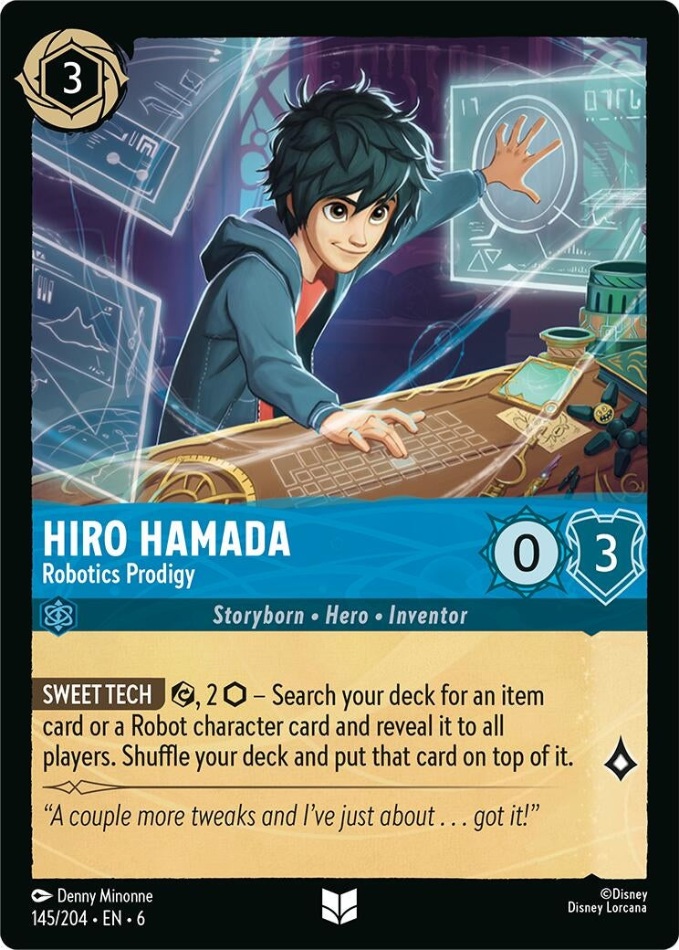 Hiro Hamada Robotics Prodigy (145/204) [6]