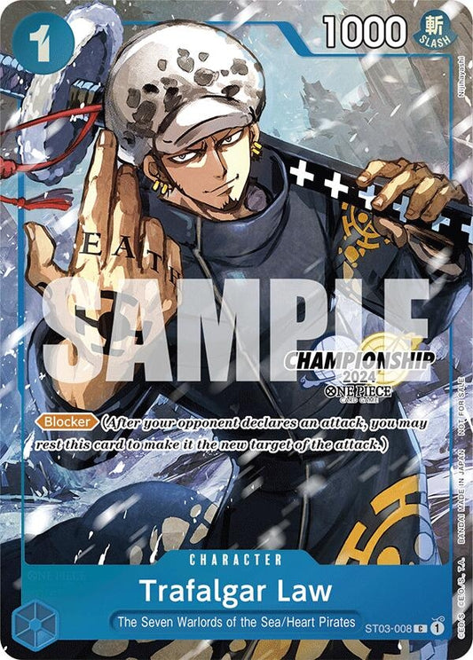 Trafalgar Law ST03 008 CS 2024 Event Pack Finalist (ST03-008) [OP-PR]