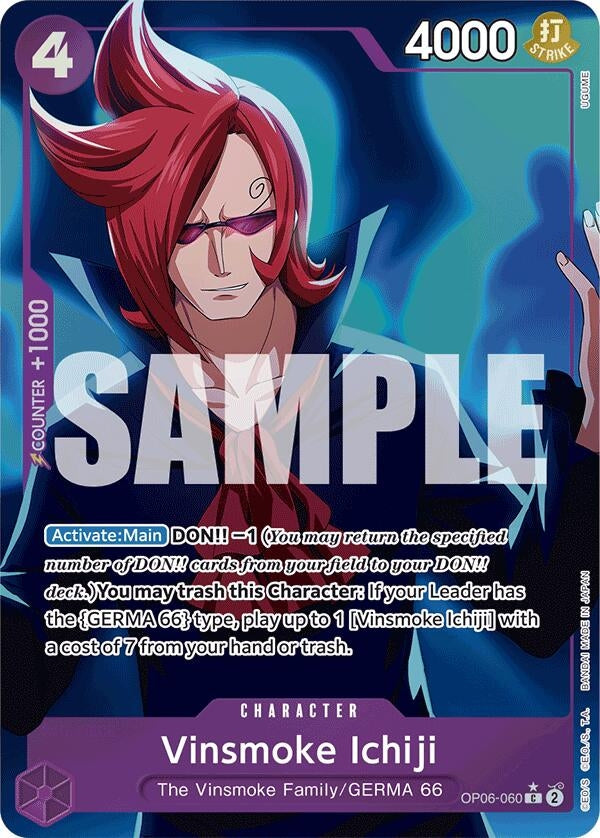 Image for Vinsmoke Ichiji (OP06-060) (Full Art) (6060) (PRB-01)