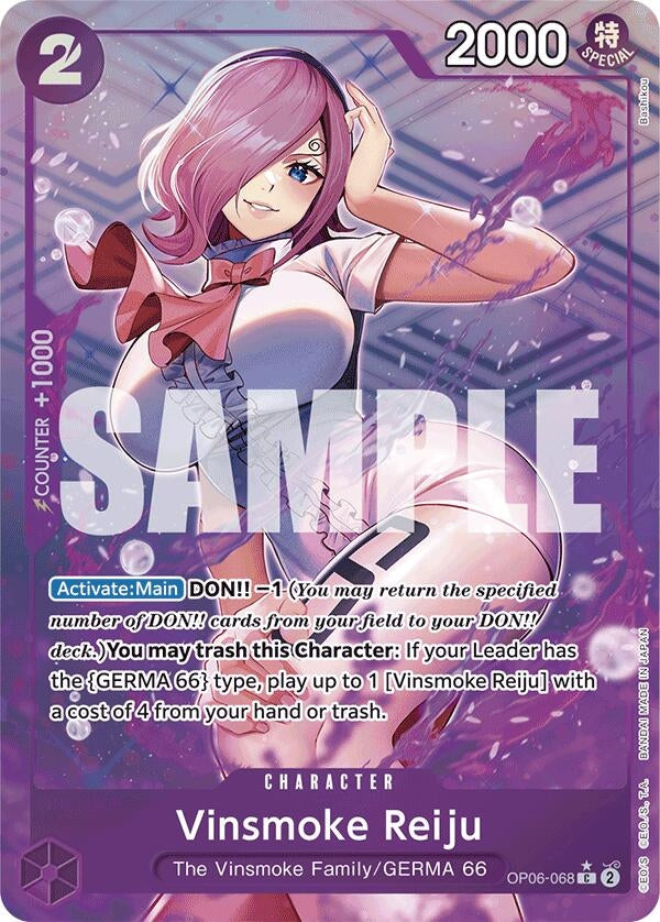 Image for Vinsmoke Reiju (OP06-068) (Full Art) (6068) (PRB-01)