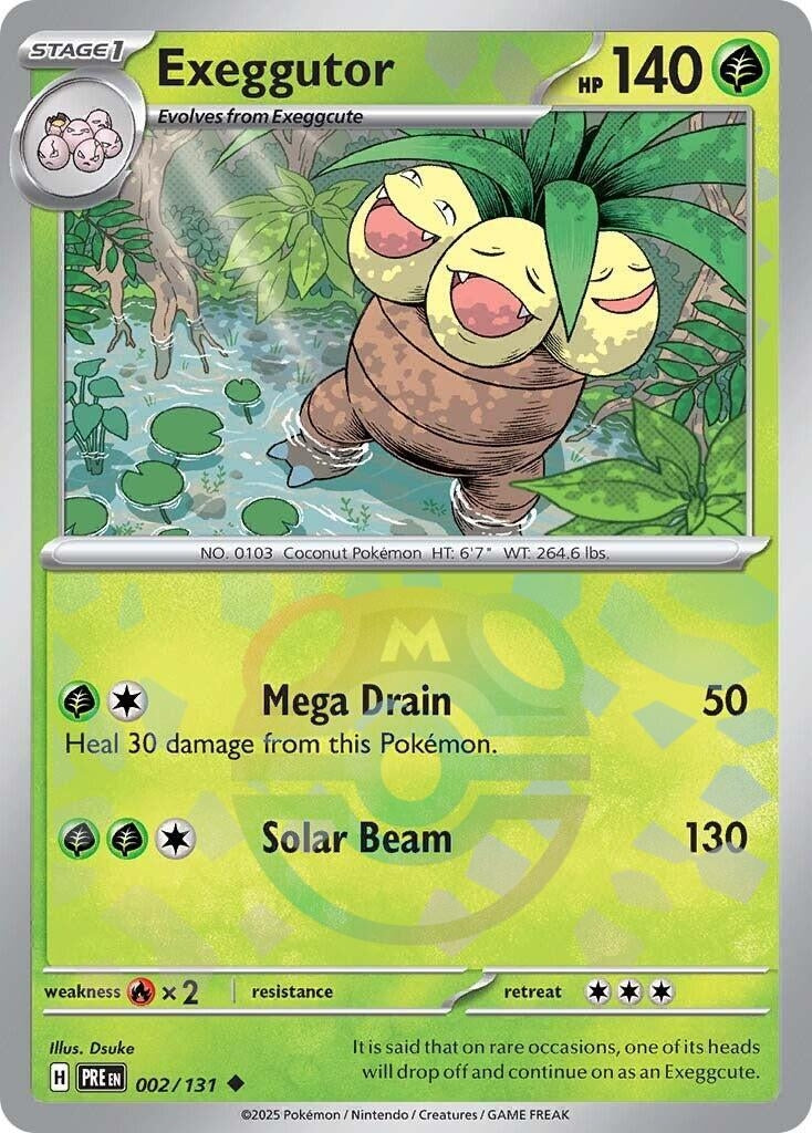 Image for Exeggutor (Master Ball Pattern) (002/131)