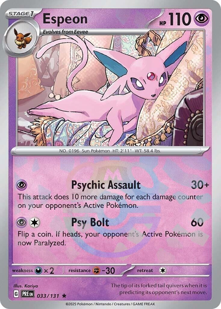 Image for Espeon (Master Ball Pattern) (033/131)